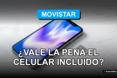Planes de telefonía móvil con celular incluido para 2026 sobre una mesa de diseño moderno.