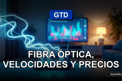 Planes de fibra óptica GTD 2026 con velocidades ultra rápidas en un hogar moderno.