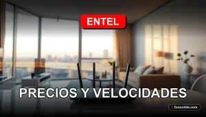 Planes de Internet Inalámbrico Entel 2026 mostrando velocidad y cobertura en un entorno doméstico moderno.