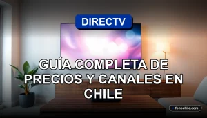 Planes y precios de DIRECTV GO 2026 para televisión en Chile.