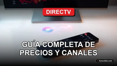Una guía completa de los planes y canales de DIRECTV Prepago para 2026, mostrada en una pantalla de televisor.