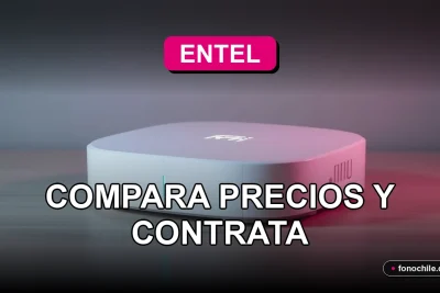 Planes de internet hogar Dúo y Triple Entel 2026 con router moderno sobre mesa de madera.