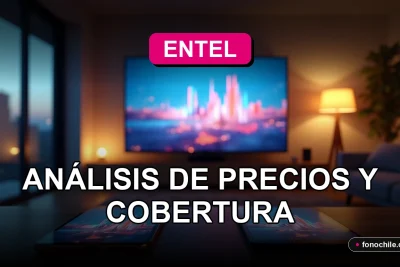 Análisis de planes y cobertura de internet móvil Entel 2026 en Chile.