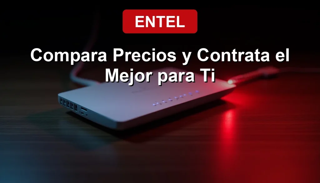 Compara precios y cobertura de los planes de internet y telefonía móvil Entel para el año 2026.