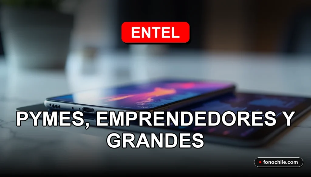 Planes empresariales de internet y telefonía móvil Entel 2026 para PYMES y grandes empresas.