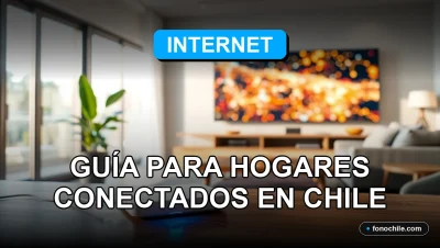 Planes de internet familiar 2026 en Chile, fibra óptica y cobertura 5G para el hogar conectado.