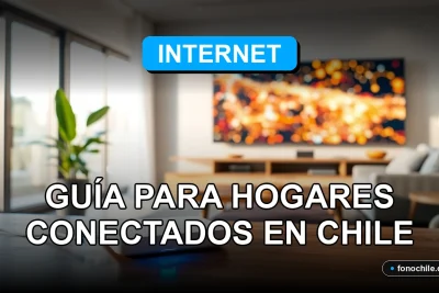 Planes de internet familiar 2026 en Chile, fibra óptica y cobertura 5G para el hogar conectado.