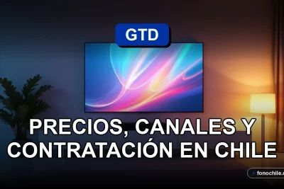 Planes de televisión GTD 2026 mostrando una interfaz abstracta en una pantalla moderna.
