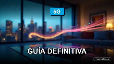 Planes móviles 5G en Chile 2026 comparados en una guía definitiva sobre cobertura y velocidad.