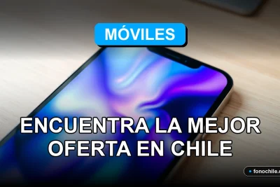 Un moderno smartphone con pantalla que muestra gráficos de datos abstractos, sobre una mesa de madera clara.