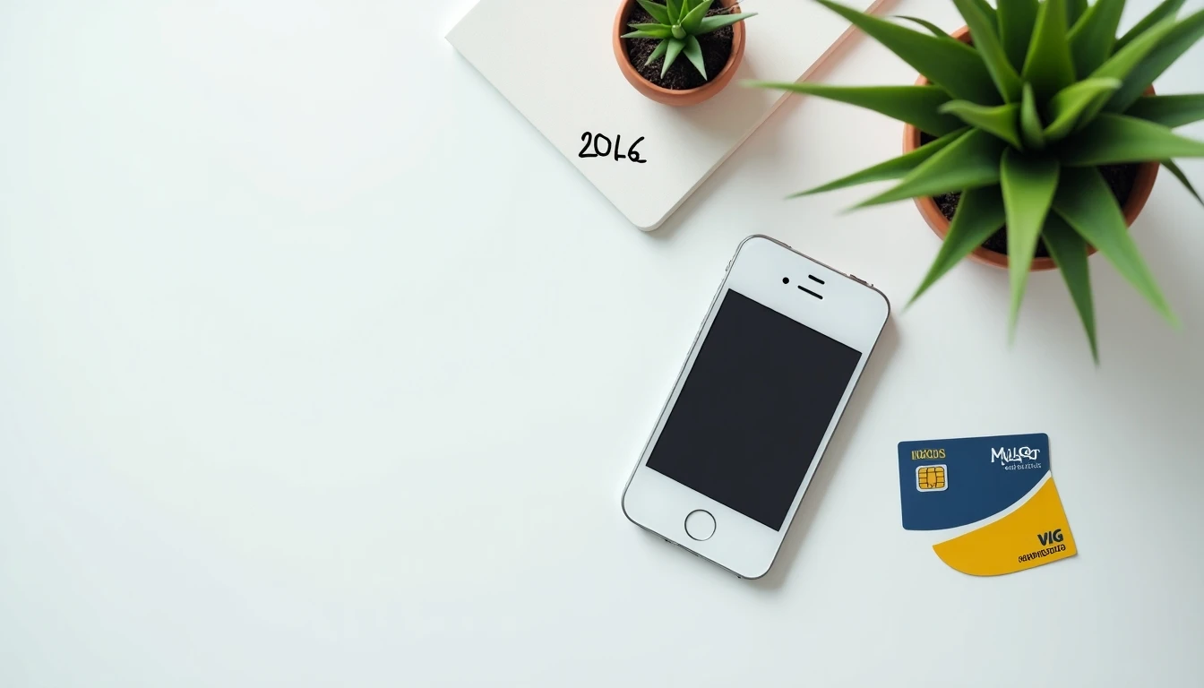 SIM card y smartphone con planes móviles Mundo Pacífico 2026, cobertura 4G