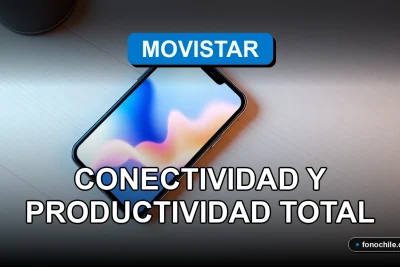 Planes móviles empresariales 2026 con smartphone y tablet mostrando gráficos abstractos en un escritorio moderno.