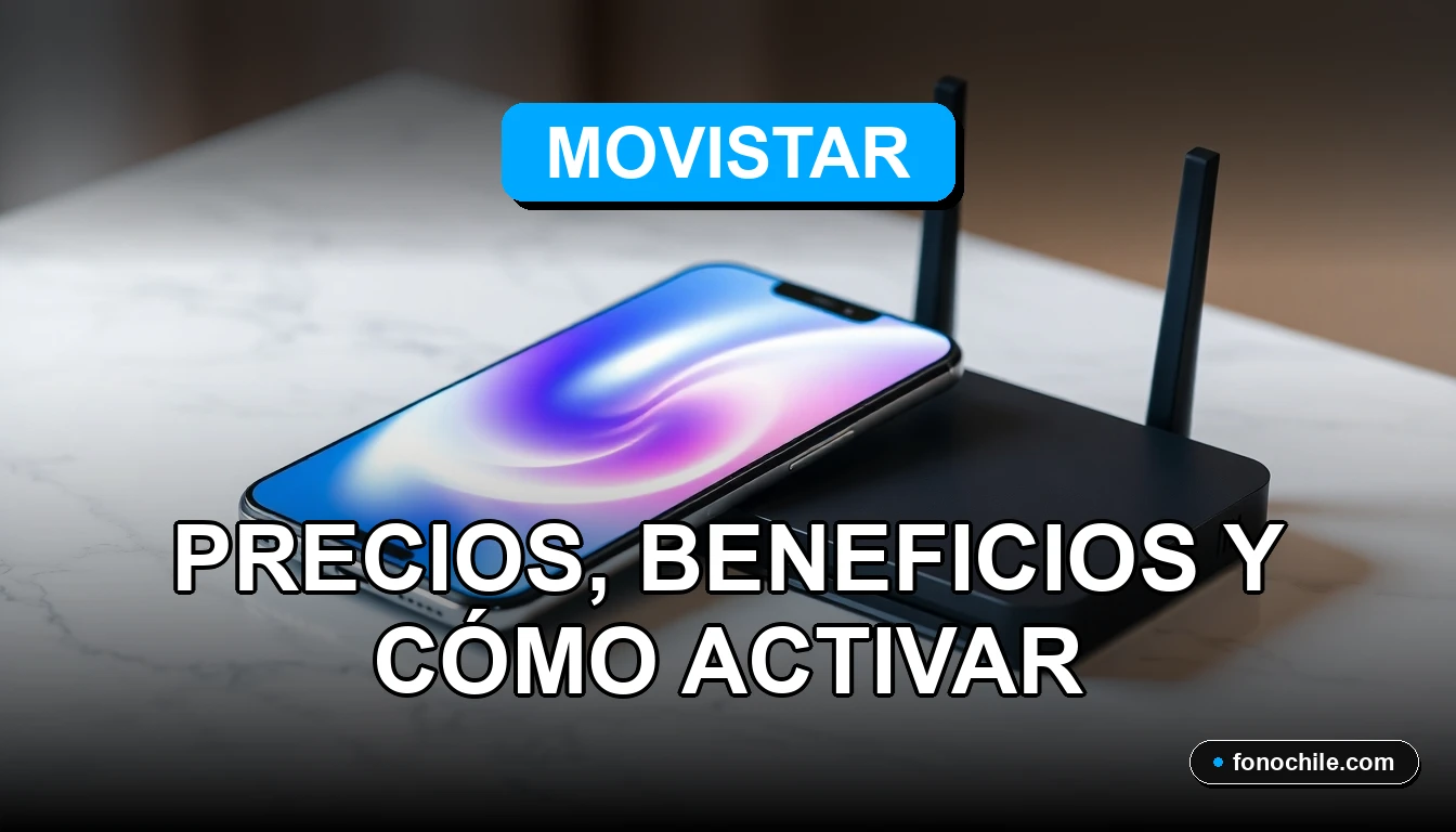 Planes Movistar 5G 2026: Precios y Cobertura en Chile