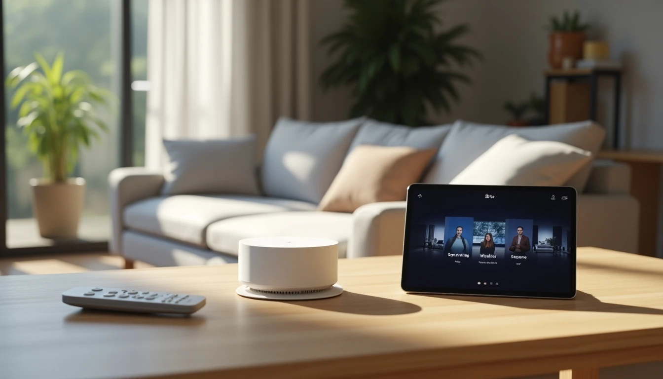 Equipos y servicios incluidos en los Packs Movistar Hogar: router, control y plataformas de streaming.