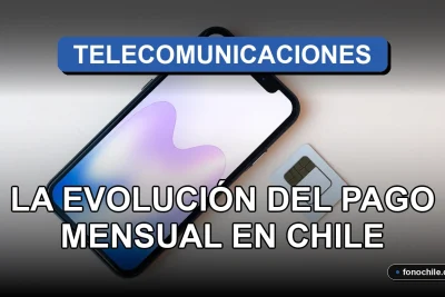 Plan de telefonía móvil postpago moderno sobre escritorio de oficina, mostrando gráficos abstractos en pantalla.