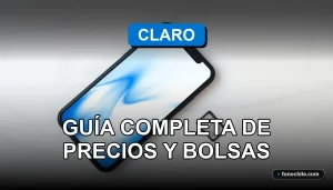 Planes de telefonía móvil prepago Claro 2026 con diferentes bolsas de datos, minutos y redes sociales.