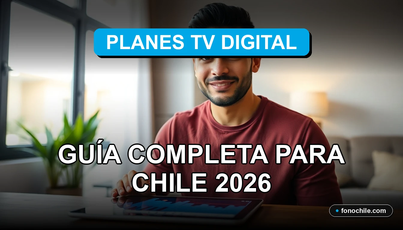 Guía Completa de Planes TV Digital Chile 2026 - FonoChile
