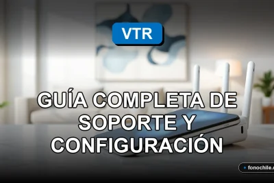 Guía de configuración y soporte técnico para planes VTR 2026 en un entorno moderno y digital.