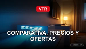 Comparativa de planes de fibra óptica VTR 2026 en un entorno doméstico moderno.