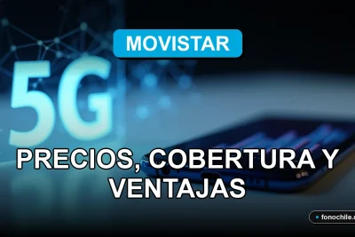 Modern smartphone displaying abstract data graphs, resting on a clean table with a glowing blue 5G symbol projected beside it.