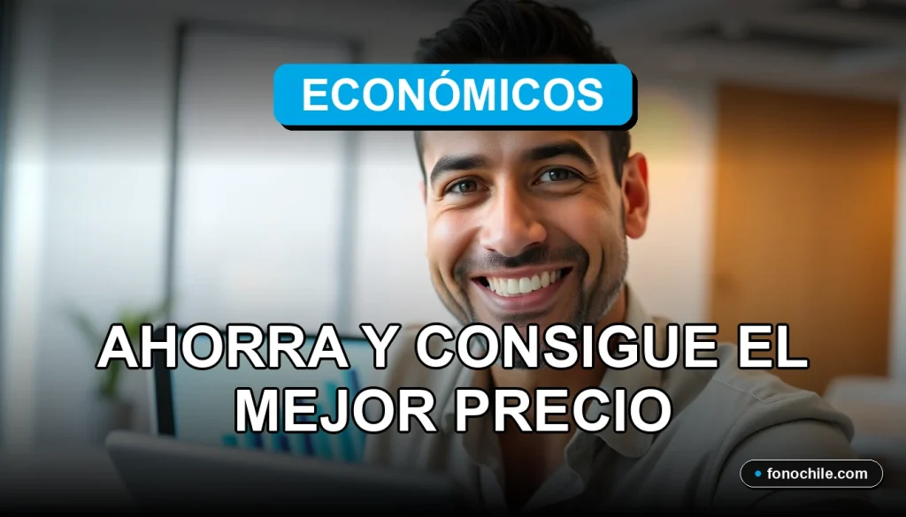 Hombre sonriente revisando planes de telefonía móvil económicos para 2026 en una tablet