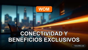 Planes empresariales de conectividad WOM 2026 con beneficios exclusivos para empresas.