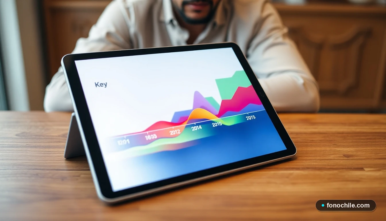 Gráfico de línea de tiempo abstracto y colorido que ilustra los plazos clave de la política de bloqueo de números móviles.