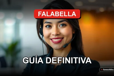 Guía visual sobre la política de devoluciones de Falabella 2026, mostrando un servicio al cliente amigable y confiable.