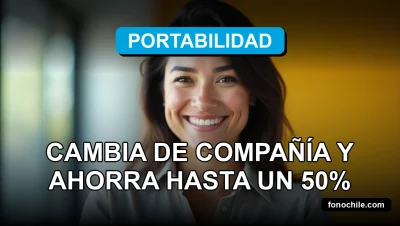 Una mujer latina sonríe con confianza, representando el fácil proceso de portabilidad numérica para ahorrar en telefonía móvil.
