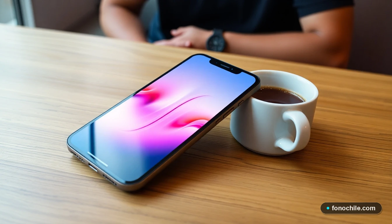 Proceso visual de portabilidad numérica mostrando la transición de redes móviles en un teléfono inteligente.