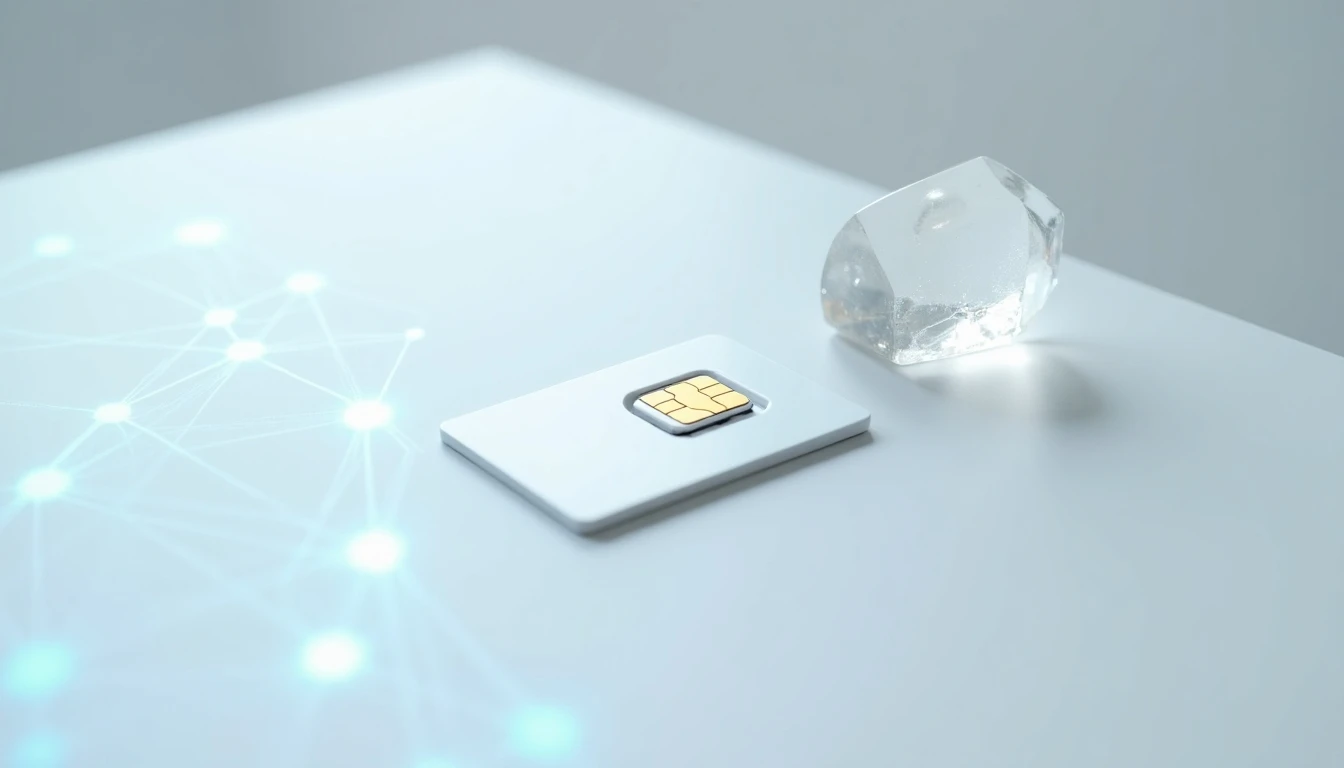 SIM card y concepto de conectividad para portabilidad a Entel - proceso fácil y moderno