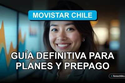 Una mujer latina sonriendo, representando el servicio de portabilidad de Movistar Chile.