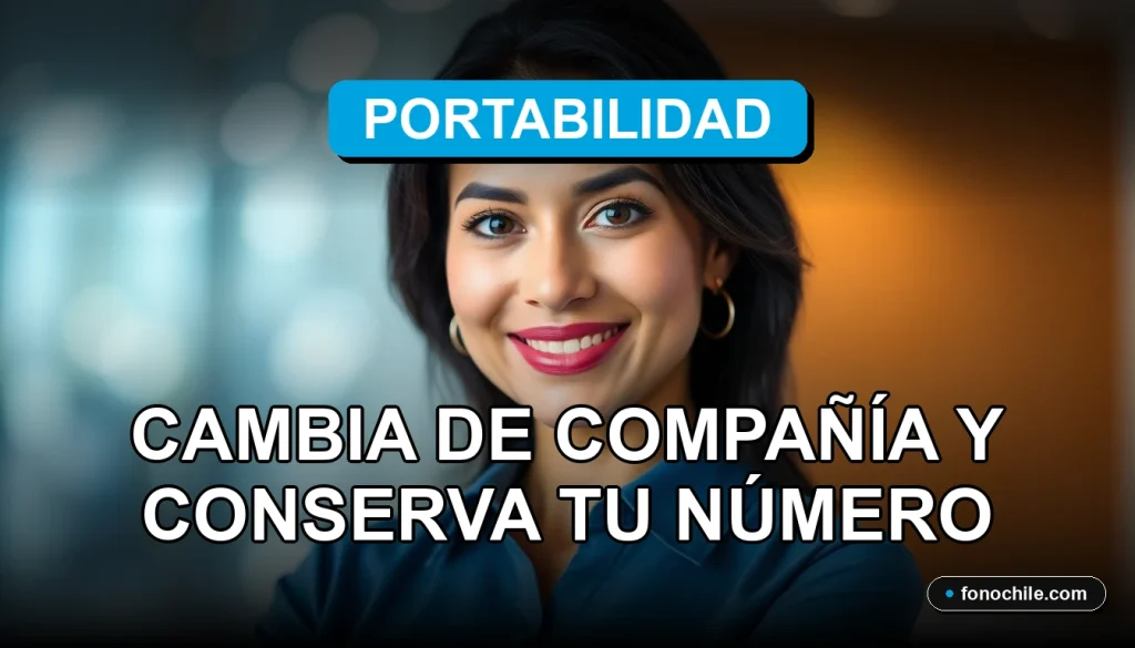 Una mujer latina sonríe con confianza, representando el servicio de portabilidad numérica fácil y seguro en 2026.