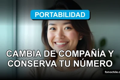 Una mujer hispana sonríe con confianza, representando el servicio de portabilidad numérica.