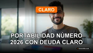 Portabilidad de número móvil con deuda pendiente en Claro, servicio al cliente.