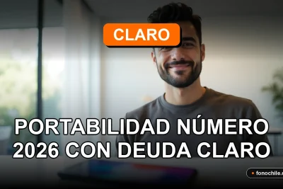 Portabilidad de número móvil con deuda pendiente en Claro, servicio al cliente.