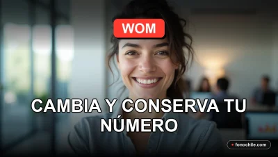 Portabilidad numérica WOM 2026, conserva tu número al cambiarte a nuestra red.