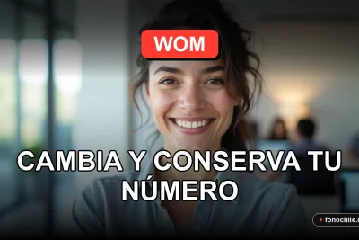Portabilidad numérica WOM 2026, conserva tu número al cambiarte a nuestra red.