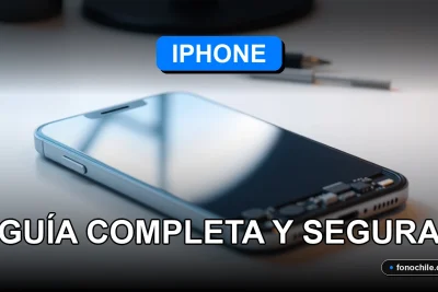 Guía de precios de reparación de iPhone en Chile 2026, servicio técnico seguro y confiable.