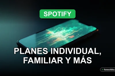 Abstracto de gráficos de audio en colores vibrantes sobre un fondo verde, representando la música en streaming.