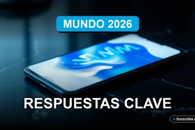 Preguntas frecuentes sobre servicios de telecomunicaciones y tecnología futura en 2026, representadas por gráficos abstractos en dispositivos modernos.