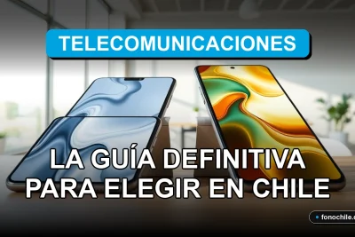 Comparación visual entre planes de telefonía móvil Prepago y Postpago en Chile para el año 2026.