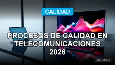 Procesos de calidad en telecomunicaciones 2026, gráficos abstractos de datos en pantallas modernas