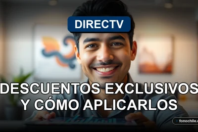 Un hombre sonriente en una oficina moderna explica los beneficios de DIRECTV a la cámara.