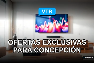 Ofertas de internet y televisión VTR 2026 para la ciudad de Concepción, Chile.