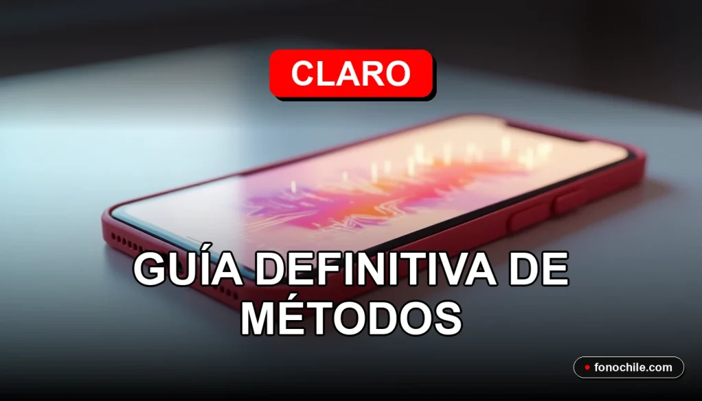 Guía para recargar saldo Claro en 2026 mostrando métodos digitales en un teléfono inteligente.