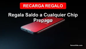 Servicio de recarga de saldo para celulares prepago en Chile, regala crédito fácil y rápido a cualquier chip.