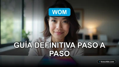 Una guía visual sobre cómo recargar tu plan móvil Wom para el año 2026 de forma sencilla y segura.