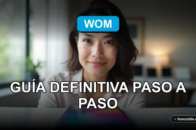 Una guía visual sobre cómo recargar tu plan móvil Wom para el año 2026 de forma sencilla y segura.