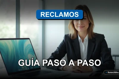 Guía paso a paso para realizar reclamos efectivos a empresas de servicios en Chile en 2026, mostrando un proceso claro y profesional.